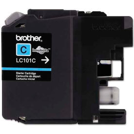 Brother® LC101C LC101C Ink 300 Page-Yield Cyan LC101C