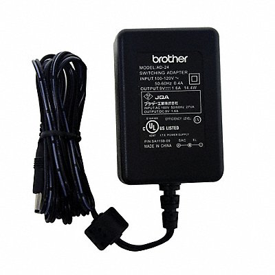 Power Adapter for P-Touch Label Maker MPN:AD24