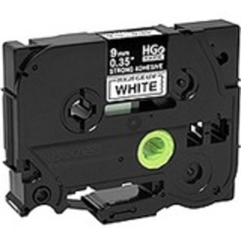 Brother HGES2215PK Black on White Extra-Strength Adhesive Label Tape - x 11/32in Width - Thermal Transfer - White - 5 Pack - HGES2215PK MPN:HGES2215PK