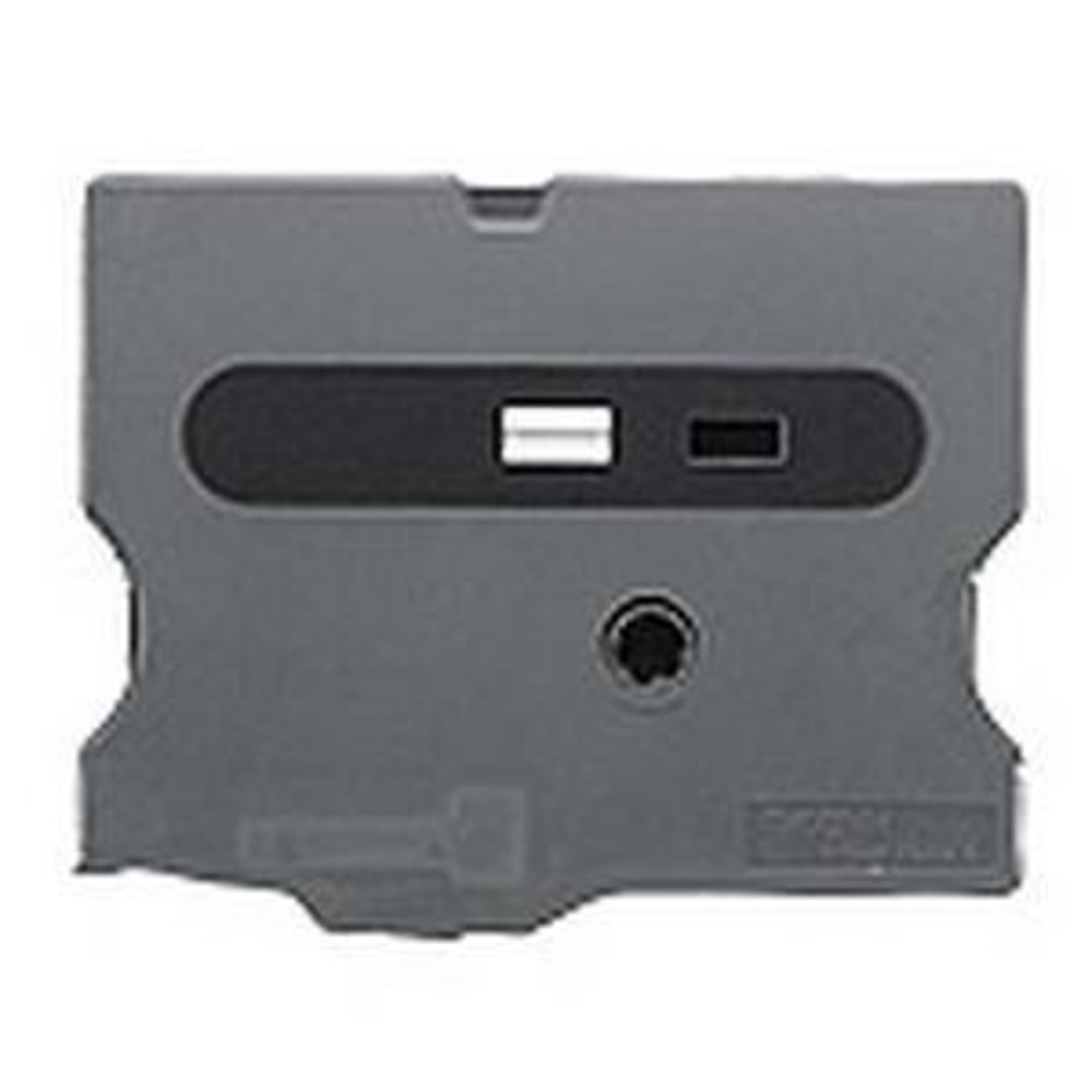 Brother P-Touch TX Laminated Tape, 0.5in x 50ft, Black On Red MPN:TX4311