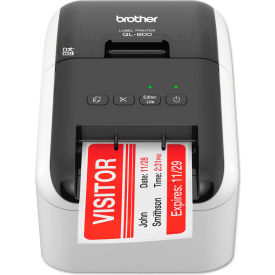 Brother® High-Speed Professional Label Printer QL800 Variable Fonts White & Gray QL800