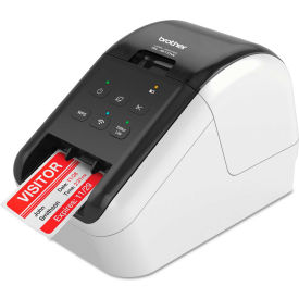Brother® Ultra-Fast Label Printer w/ Wireless Networking QL810W White & Black QL810W