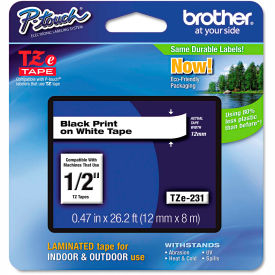Brother® P-Touch® Tze Labeling Tape 1/2