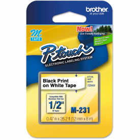 Brother® P-Touch® M Series Tape Cartridge 1/2