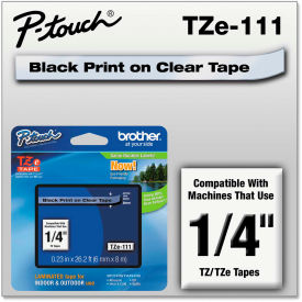 Brother® P-Touch® TZe Labeling Tape 1/4