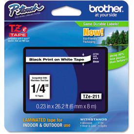 Brother® P-Touch® TZe Labeling Tape 1/4
