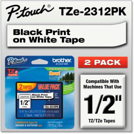 Brother® P-Touch® Tze Labeling Tape 1/2'