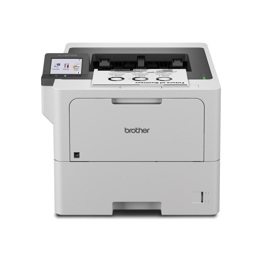 Brother HL HL-L6310DW Desktop Wireless Laser Printer - Monochrome - 52 ppm Mono - 1200x 1200 dpi Print - HLL6310DW MPN:HLL6310DW
