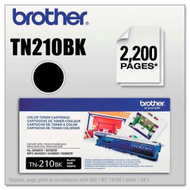 Brother® TN210BK Toner 2200 Page-Yield Black TN210BK
