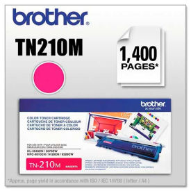 Brother® TN210M Toner 1400 Page-Yield Magenta TN210M