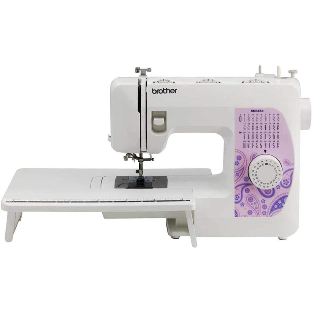 Brother BM3850 37-Stitch Sewing Machine With Wide Table, White MPN:BM3850