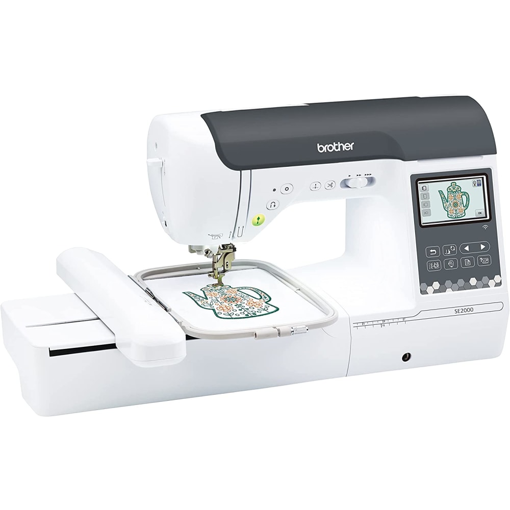 Brother SE2000 Computerized Sewing And Embroidery Machine, White MPN:SE2000