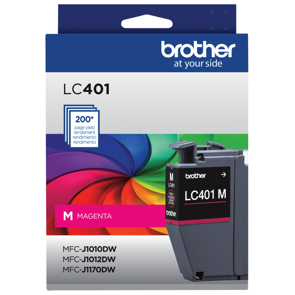 Brother LC401 Magenta Ink Cartridge, LC401M MPN:LC401MS