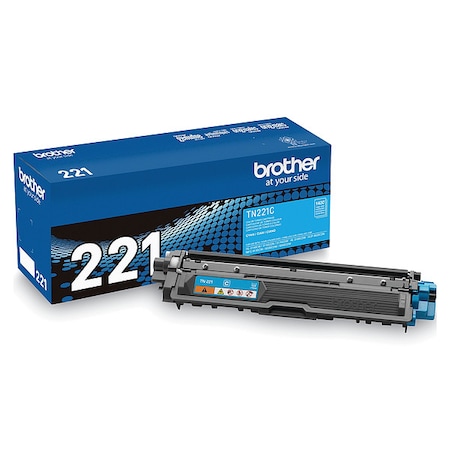 Toner Cartridge, Standard Yield, Cyan MPN:BRT-TN221C