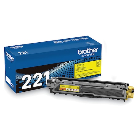 Toner Cartridge, Standard Yield, Yellow MPN:BRT-TN221Y