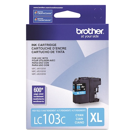 Cartridge, High-Yield, Cyan MPN:BRTLC103C