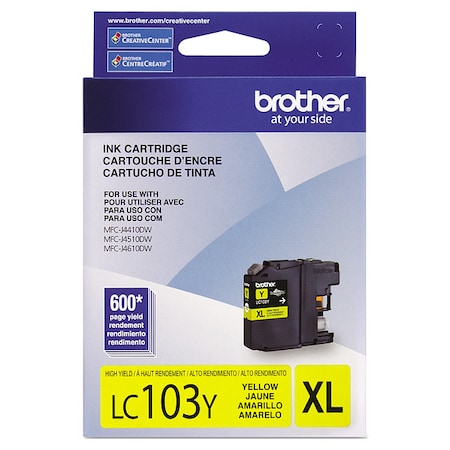 Cartridge, Hi-Yield, Yellow MPN:BRTLC103Y