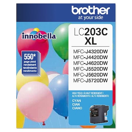 Ink Cartridge, High Yield, Cyan MPN:LC203C