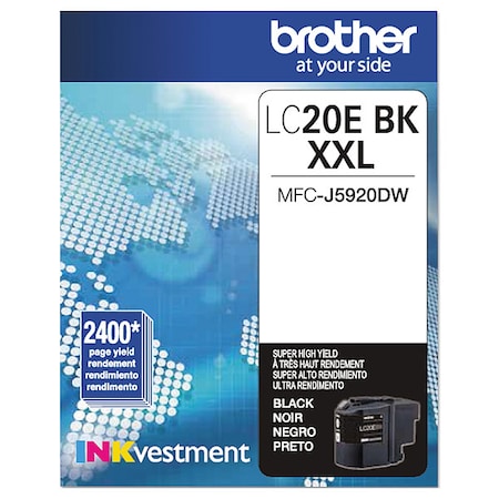 Ink Cartridge, Super High Yield, Black MPN:LC20EBK
