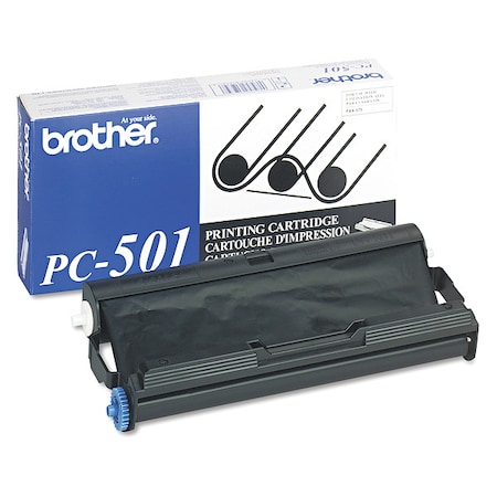 Brother Ribbon Cartridge - Thermal Transfer - 150 Pages - Black - 1 Each MPN:PC-501