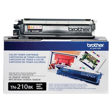 Toner, 2200 Pages, Black MPN:TN210BK