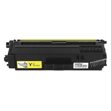 Toner Cartridge, 1500 Page-Yield, Yellow MPN:TN331Y