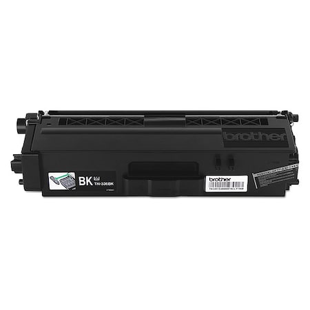 Brother Genuine TN336BK High Yield Black Toner Cartridge - Laser - High Yield - 4000 Pages - Black - 1 Each MPN:TN336BK