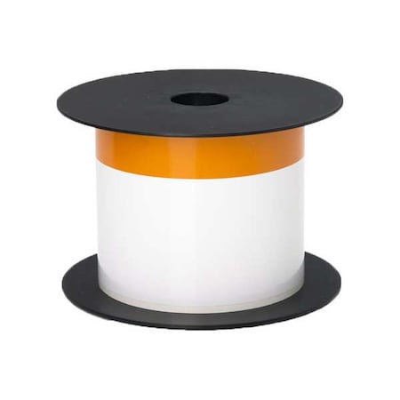 Pre-CutLabelStockRoll, Orange/White, Gloss MPN:BMSLT35OR