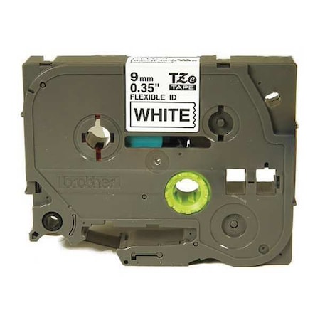 Label Tape Cartridge, Black/White, Labels/Roll: Continuous MPN:TZeFX221