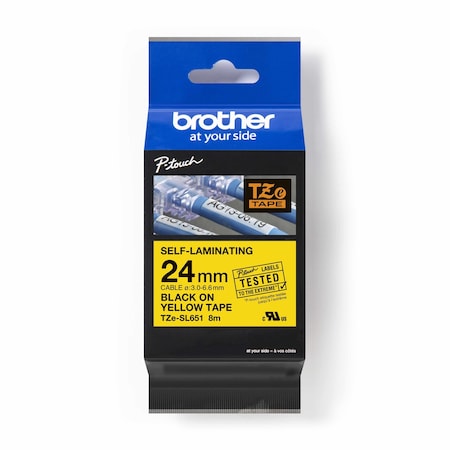 WraparoundLabel, Yellow, 15/16inW MPN:TZeSL651