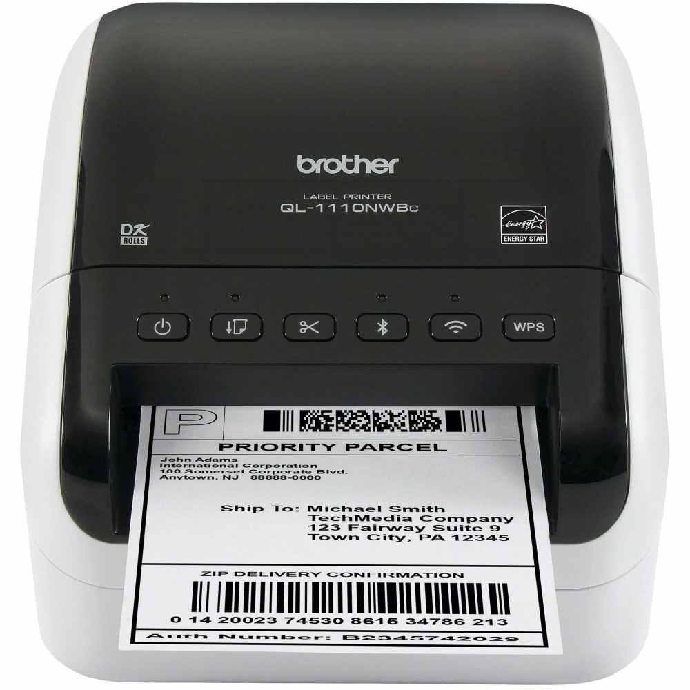 Brother QL-1110NWBC Direct Thermal Printer MPN:QL-1110NWBC
