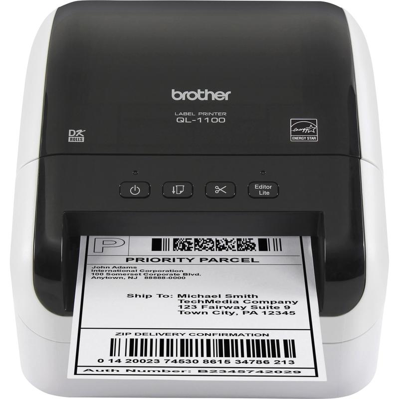 Brother QL-1100 Monochrome (Black And White) Direct Thermal Desktop Printer MPN:QL1100