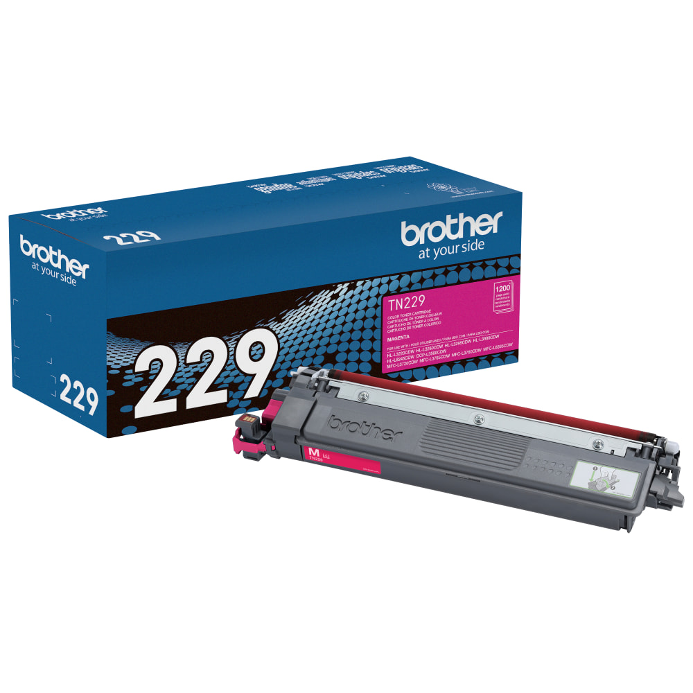 Brother TN229 Magenta Standard Yield Toner Cartridge (TN229M) MPN:TN229M