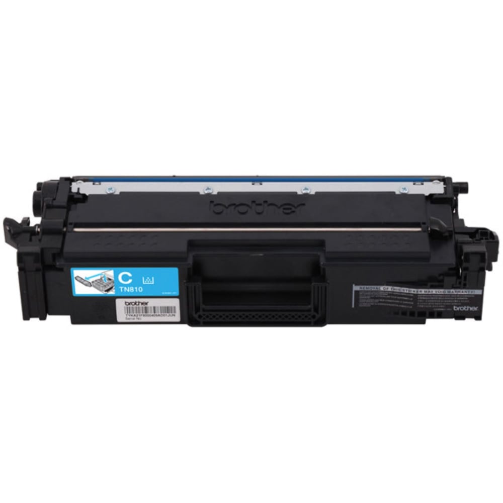 Brother TN810C Original Standard Yield Laser Toner Cartridge - Cyan - 1 Each - 6500 Pages MPN:TN810C