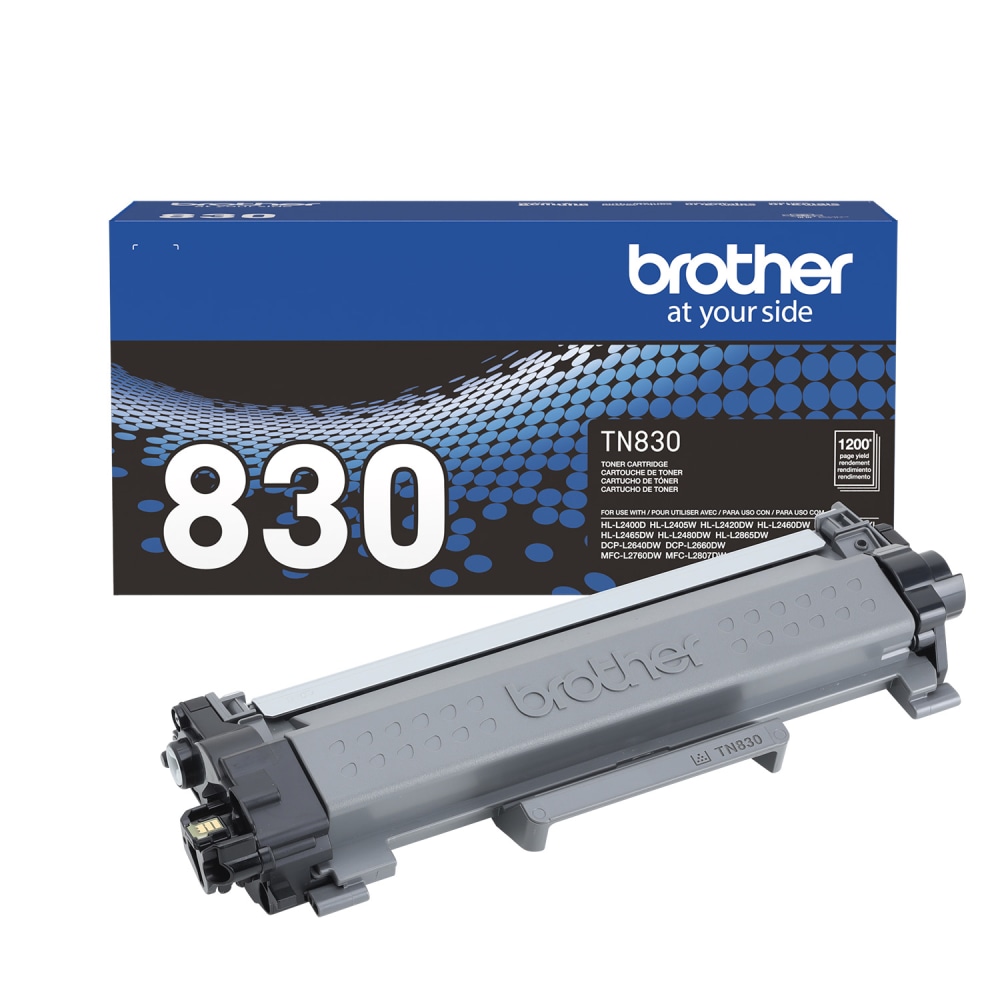 Brother TN830 Black Toner Cartridge MPN:TN830