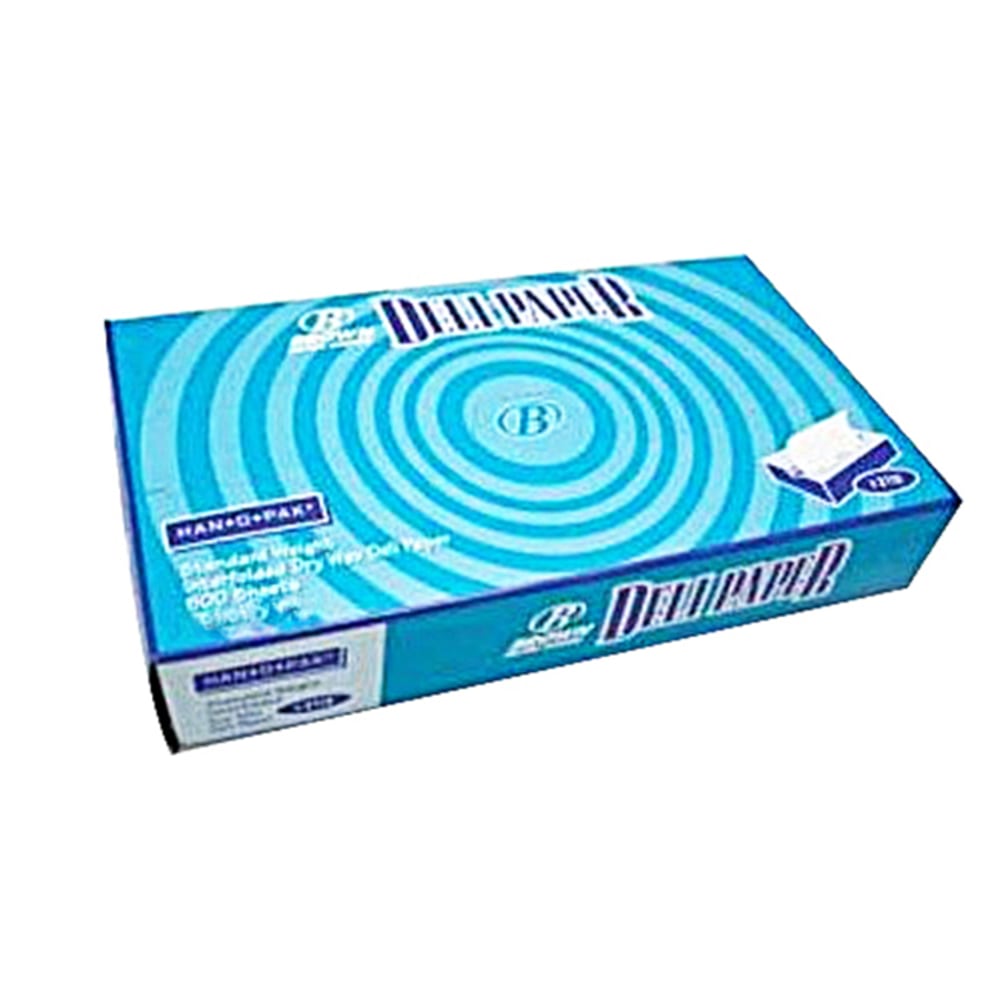 Brown Paper Goods Deli Paper, 6in x 10-3/4in, White, Pack Of 500 Sheets MPN:2106