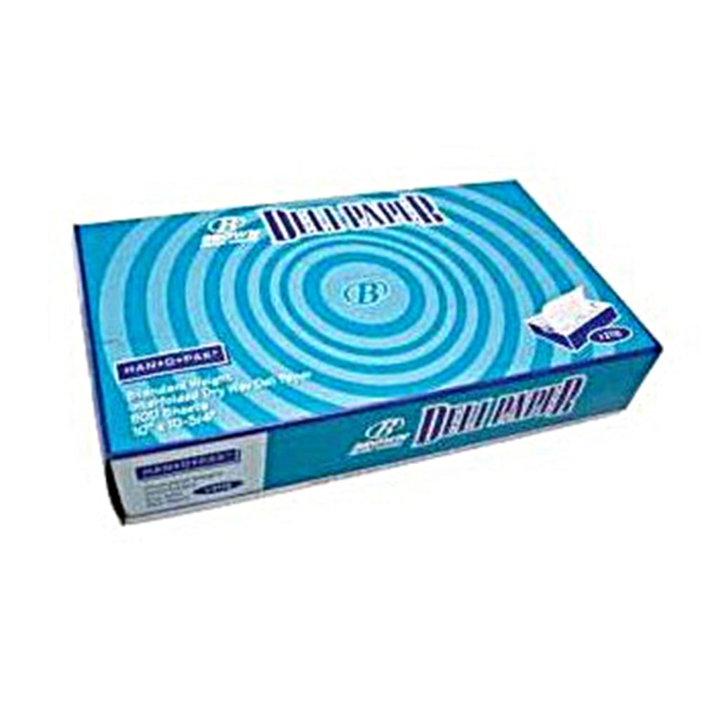 Brown Paper Goods Deli Paper, 12in x 10-3/4in, White, Pack Of 500 Sheets MPN:2112