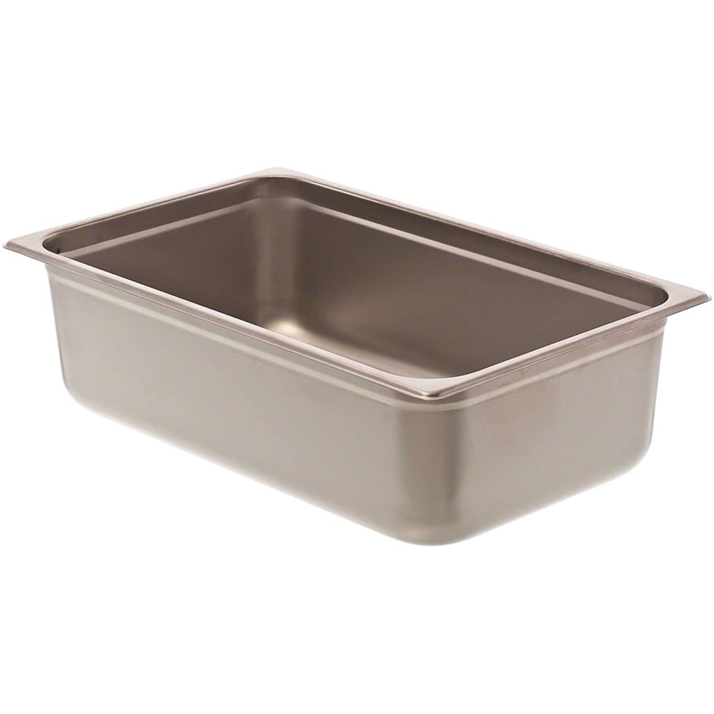 Hoffman Tech Browne 20-Gauge Stainless Steel Steam Table Pans, Full Size, Silver, Pack Of 12 Pans, 22006 MPN:22006