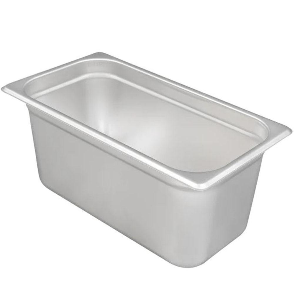 Hoffman Tech Browne Stainless Steel Steam Table Pans, 1/3 Size, Silver, Set Of 24 Pans MPN:22136