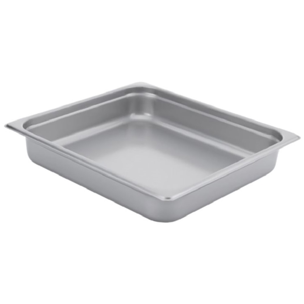 Hoffman Tech Browne Stainless Steel Steam Table Pans, 2/3 Size, Silver, Set Of 24 Pans MPN:22232