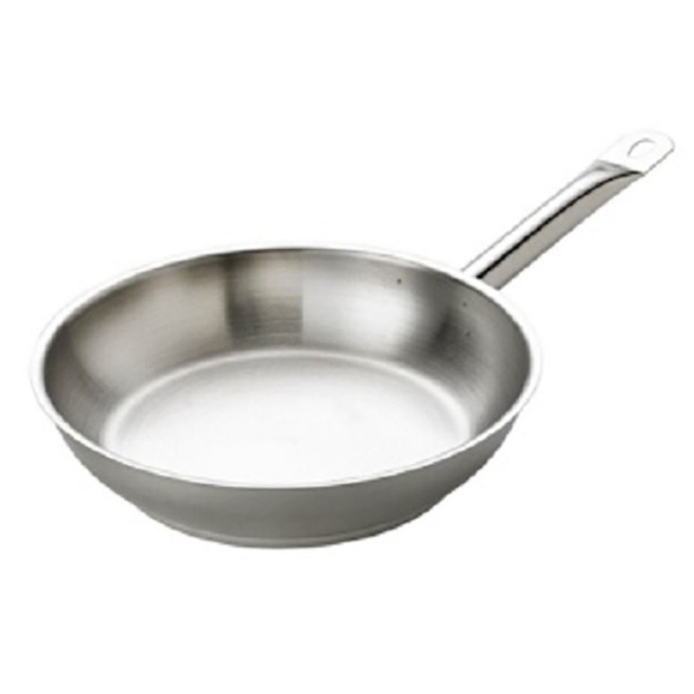 Hoffman Browne Steel Non-Stick Frying Pans, 11in x 2in, Silver, Pack Of 6 Pans MPN:573772