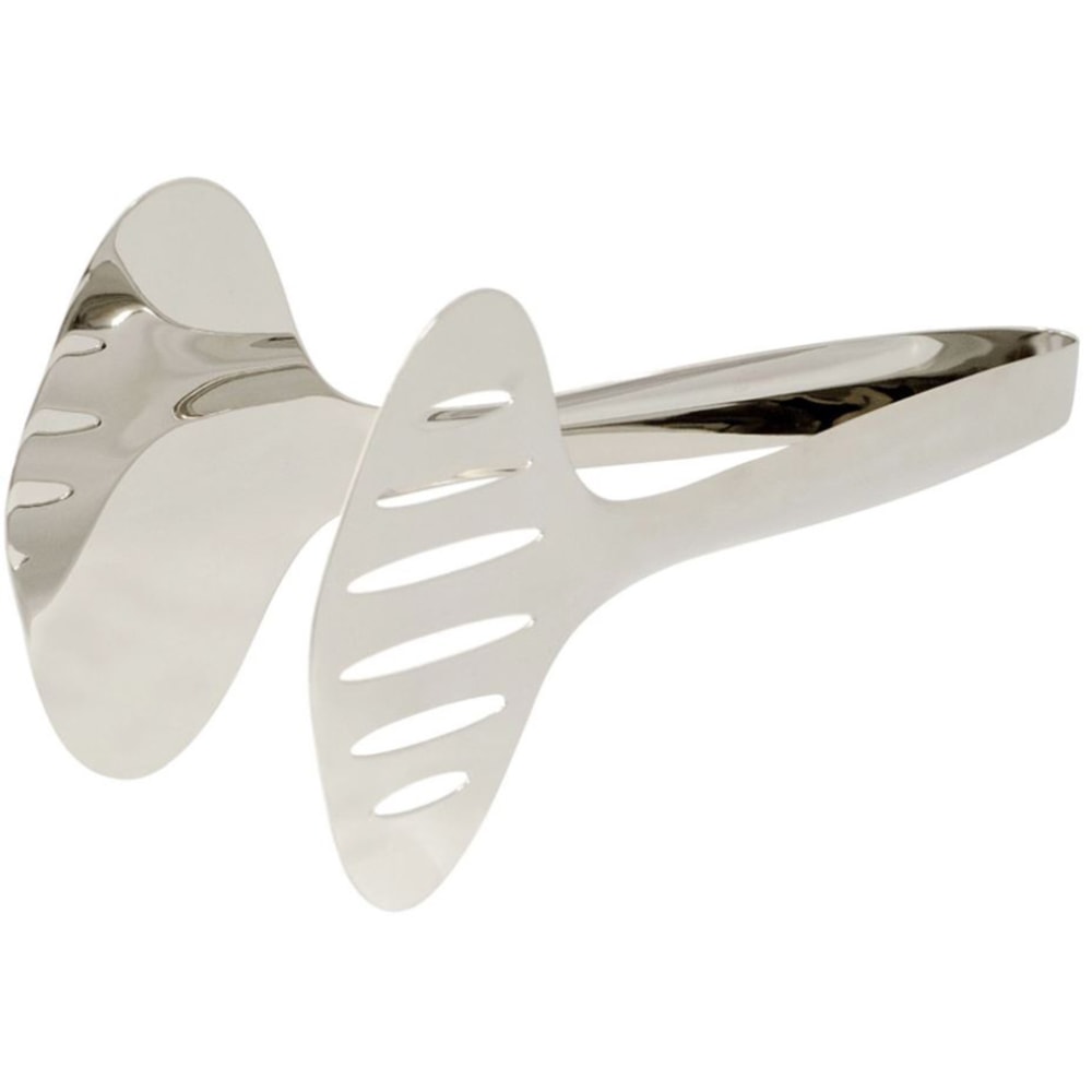 Hoffman Browne Stainless Steel Utility Tongs, 12in, Silver, Pack Of 48 Tongs, 573190 MPN:573190