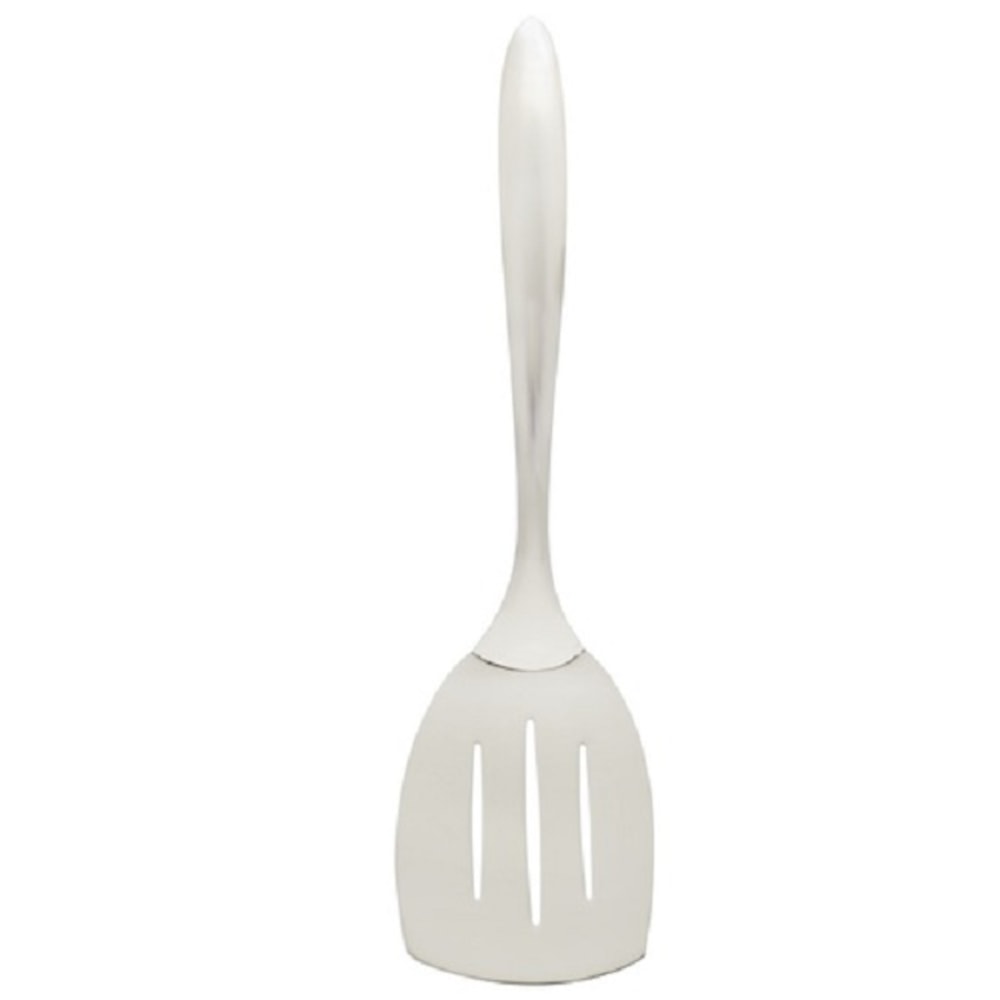 Hoffman Browne Eclipse Stainless-Steel Turners, Slotted, 14in, Silver, Pack Of 48 Turners MPN:573272