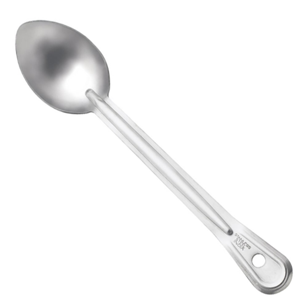 Hoffman Browne Serving Spoons, 13in, Solid, Silver, Set Of 120 Spoons MPN:4760
