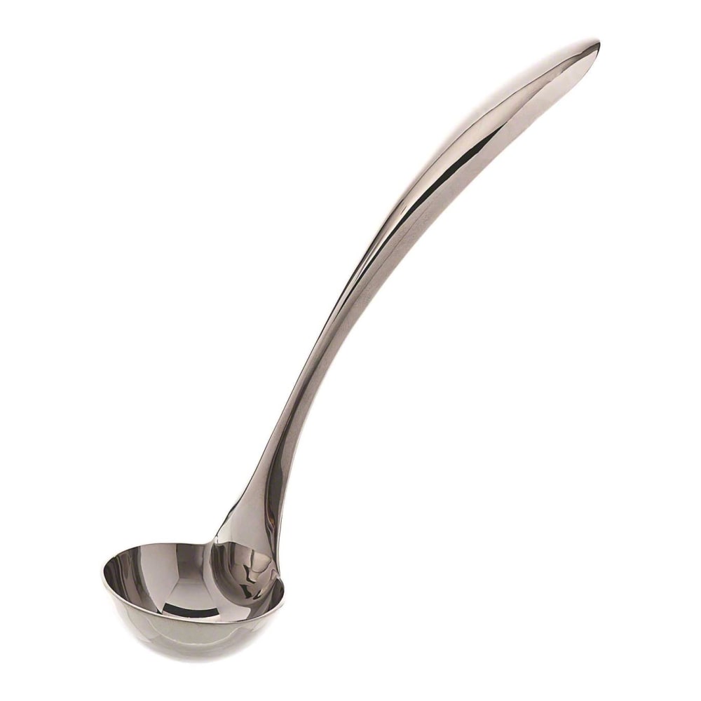 Hoffman Browne Stainless Steel Serving Ladles, 10in, Silver, Pack Of 48 Ladles MPN:573184