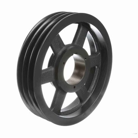 Pulley, V-Belt, ST, CI, 3 Gr, 14.4x14.4 MPN:3C140R