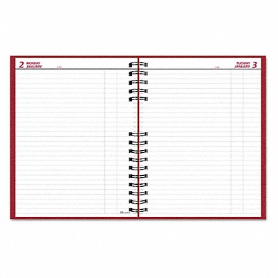Daily Planner 8 x 10 Red MPN:C550C-RED