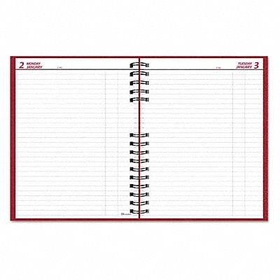 Daily Planner 8 x 10 Red MPN:C550C-RED