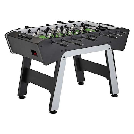 Foosball Table, 55.9 in L, Black/Silver MPN:51871693001