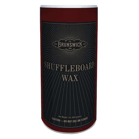 Shuffleboard Wax, Black and Red MPN:SB-BOARDWAX-01